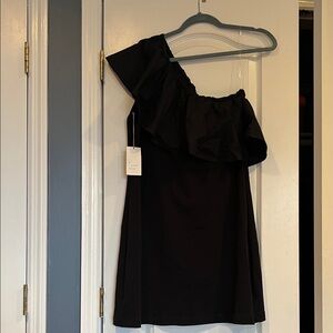 Target Black One-Shoulder Dress